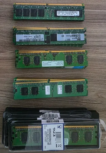 Lote 27 Memorias DDR2