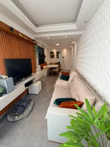 APTO 82M² À VENDA- RUDGE RAMOS- 3 DORMS/ 1VG/ 1 WC