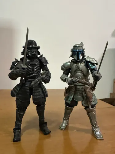 Bonecos Star wars samurai
