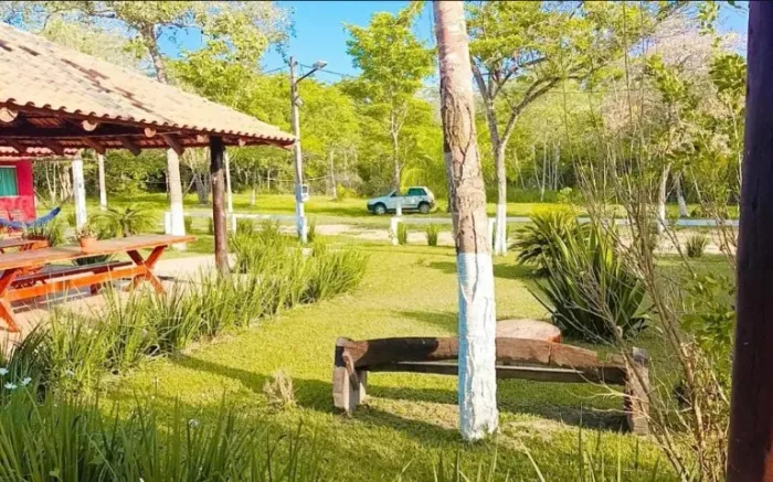 Rancho em Bonito MS no Rio Formoso