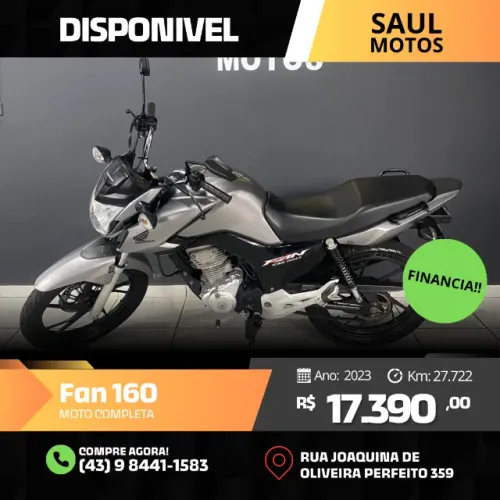 Honda FAN 160 - 2023