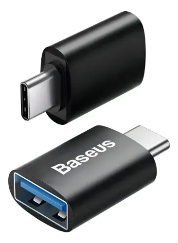Adaptador OTG Baseus Tipo-C para USB 3.1 | Macho para Fêmea