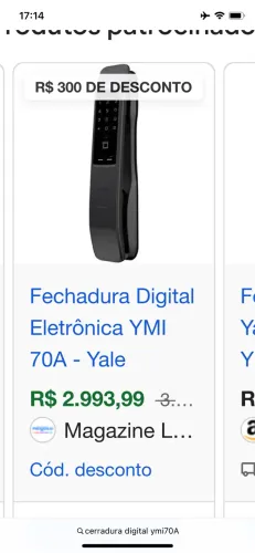 Fechadura Digital Yale YMI70A Semi Nova - Excelente Oportunidade ?