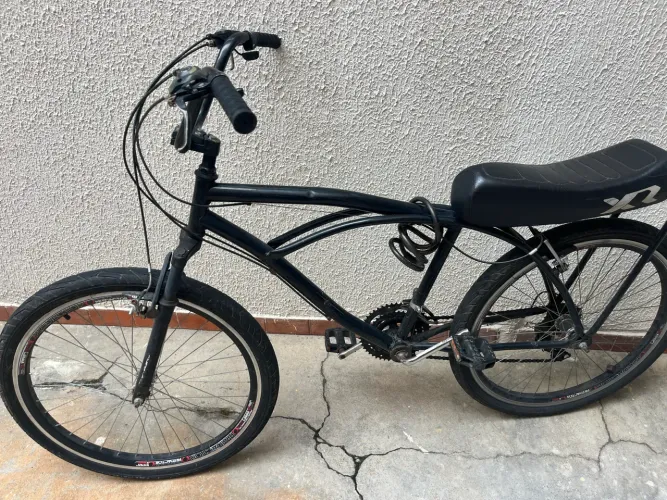 Bike caiçara aro 26 preta 