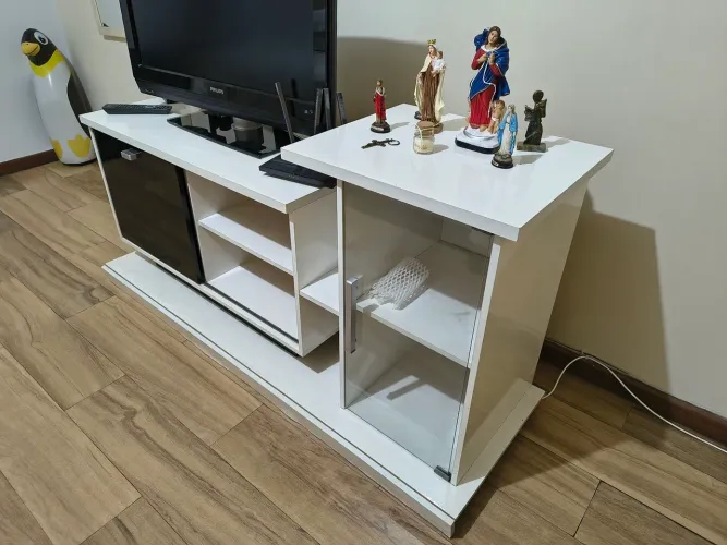 Rack para tv com barzinho