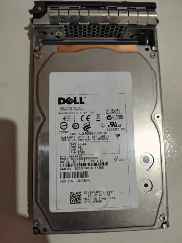 HD Dell 600GB para servidor 