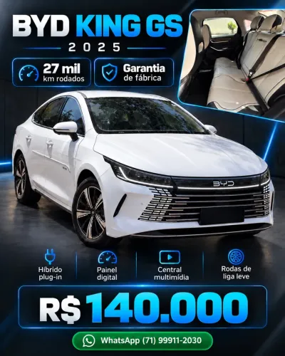 BYD King GS 1.5 16V Aut. (hibrido) 2025