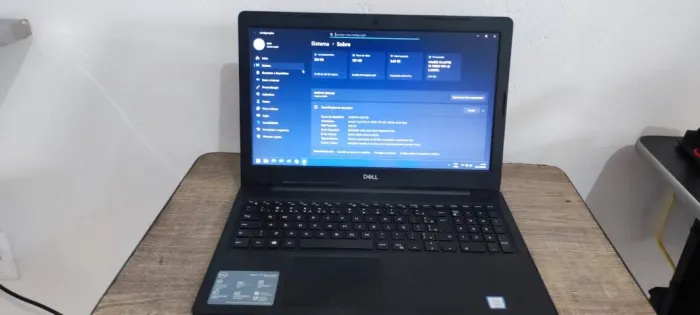 Notebook Dell Core i3 - 8º ger- 8gb Ram - Ssd 240 Gb