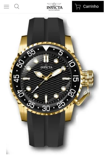 Relógio Invicta Carbono Gold