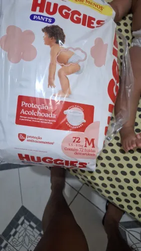 Fralda tamanho m