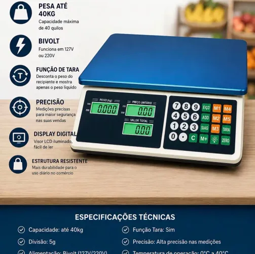 Balança digital