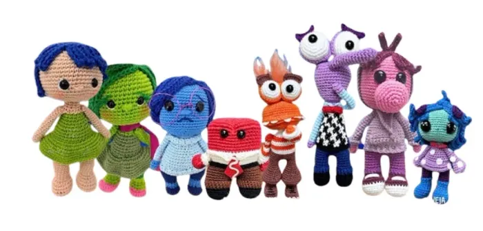 Kit Lúdico Divertidamente Amigurumi