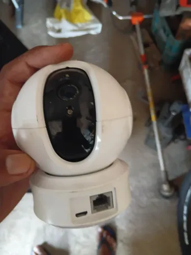 camera de segurança wWi-Fi 360°IP Funcionando 