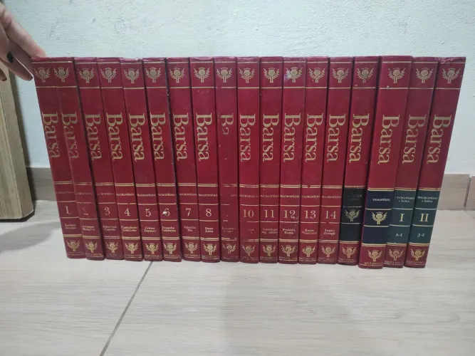 Coleção Nova Enciclopédia Barça - Completa (17 volumes