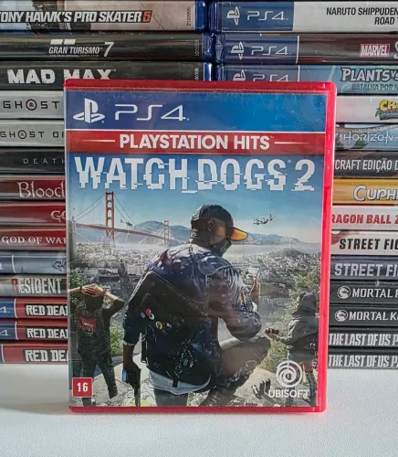 Watch Dogs 2 midia fisica Jogo ps4