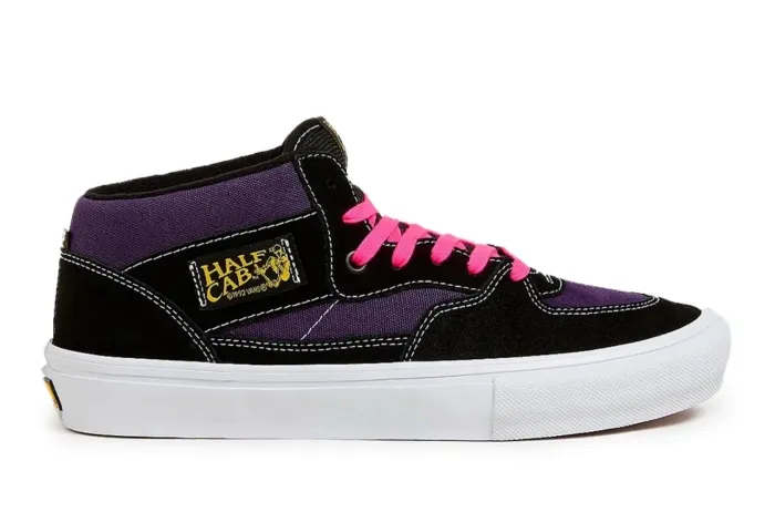 TÊNIS VANS SKATE HALF CAB ROXO/PRETO