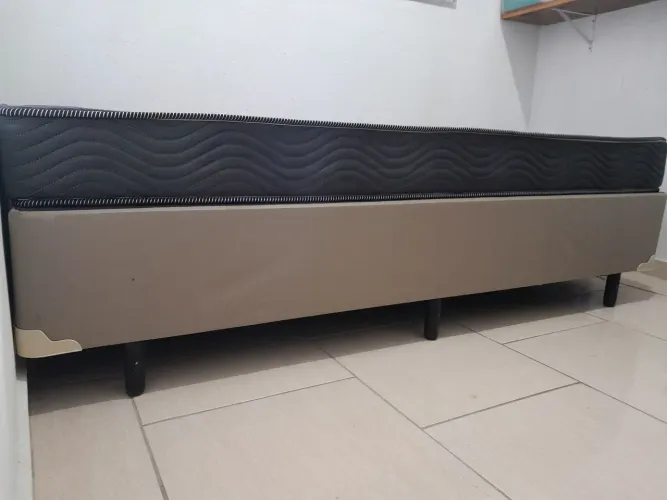 Cama box de solteiro