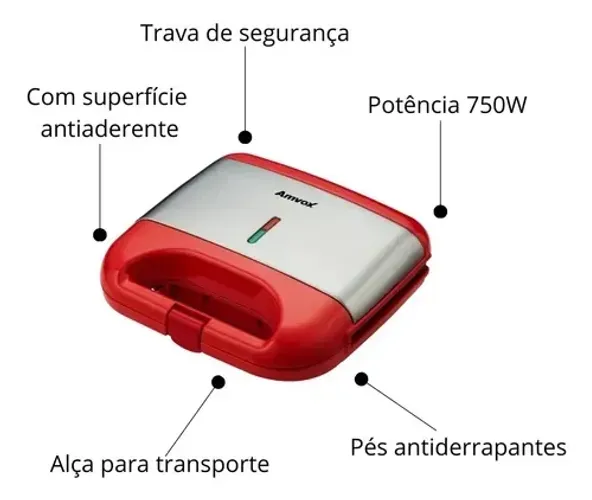 Sanduicheira nova