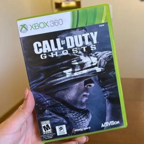 Jogo Xbox 360 Call of Duty Ghosts Original Mídia Física