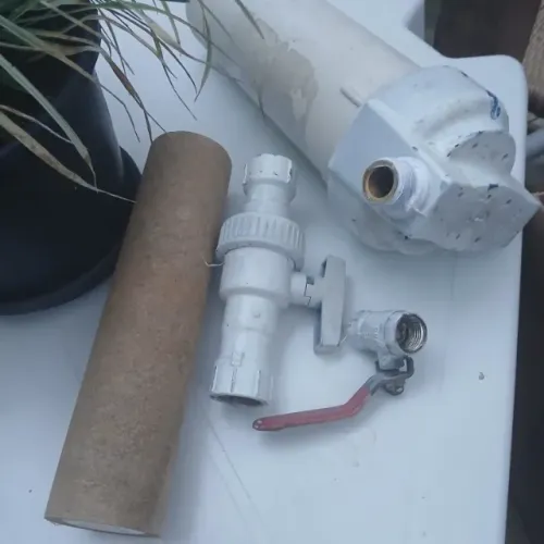 FILTRO DE ALTA VAZÃO COM ELEMENTO FILTRANTE E PEÇAS