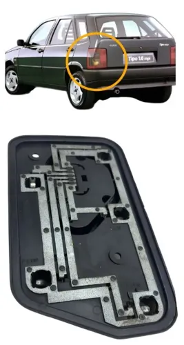 Placa de circuito interno da lanterna traseira Fiat Tipo (LE)