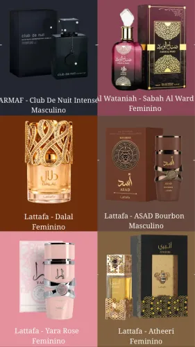 Perfumes originais árabes lacrados