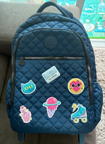 Conjunto de mochila, lancheira e estojo Seanite