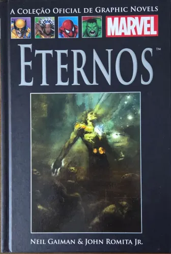 ETERNOS - NEIL GAIMAN E JOHN ROMITA JR. - MARVEL - SALVAT