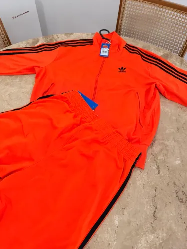 Kit jaqueta e bermuda original adidas