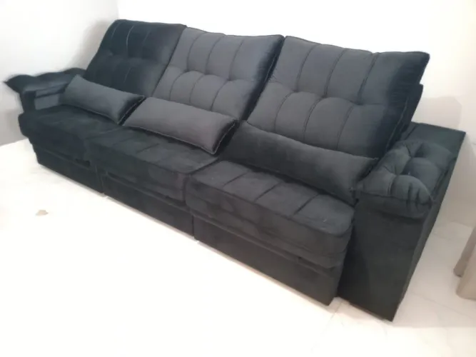 Promoção sofá retrátil e reclinável 2.90 Largura oportunidade