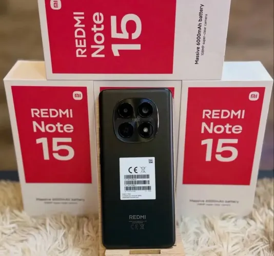 Novo Xiaomi Note 15 4G 256/8GB Global Novo Lacrado Loja Fisica Compre com segurança 