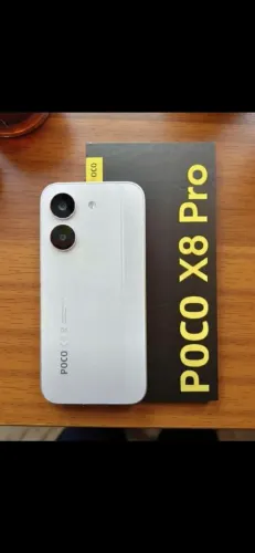 Poco x8 pro 512 GB novo lacrado e nota fiscal 2.200 aceito cartão