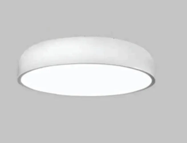 2 UNIDADES PLAFON TITAN Ø50X11CM 6XE27 COM DIFUSOR PLANO | USINA 16225/50