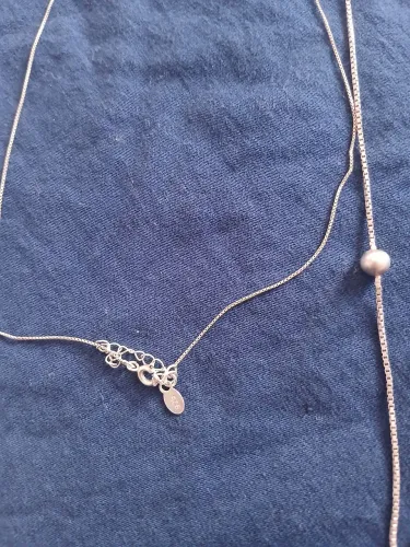 Cordão de prata feminino