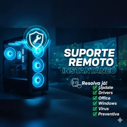 Suporte Remoto - Windows, Office, Virus, Preventiva ... Solução por Acesso via Internet
