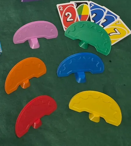 Suporte para cartas 3D