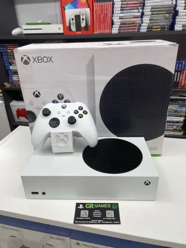 Xbox séries s semi novo parcelo sem juros só ler o anúncio