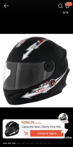 Capacete infantil 54