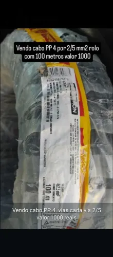Vendo cabo PP de 4 vias 4 por 2,5