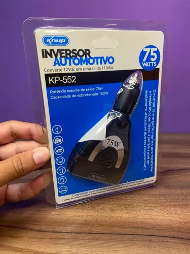 Inversor Automotivo Knup KP-552 - 75W