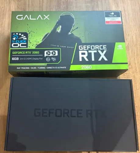 GALAX GeForce RTX 2060 6GB - Pouco Uso + Caixa Original
