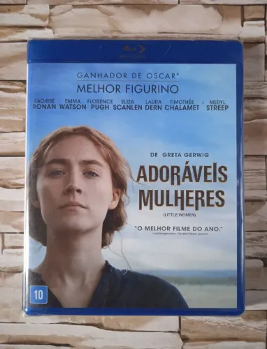 Blu-ray filme Adoráveis Mulheres, de Greta Gerwig, com Soirse Ronan e Emma Watson.