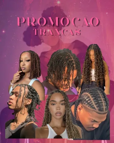 PROMOÇÃO TRANÇAS 