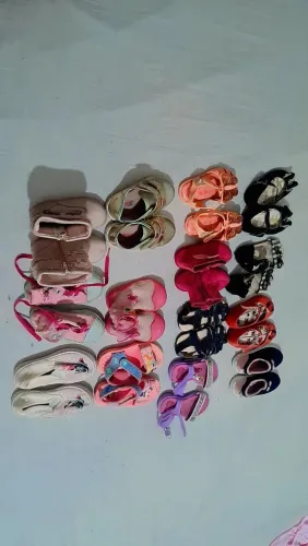 Lote de sapatinhos infantil...tamanho do 18 ao 21