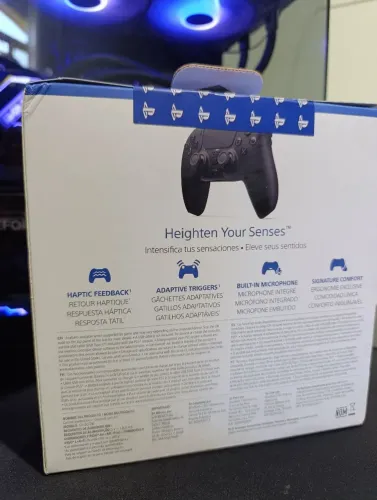 Controle DualSense Original PS5 - Preto - Novo e Lacrado