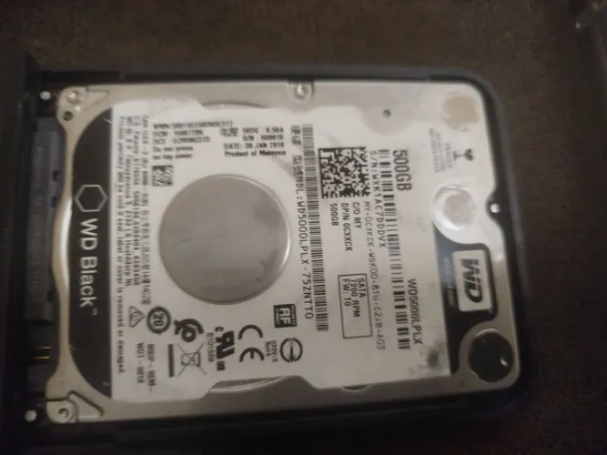 HD 500 Western Digital Black 100% muito novo 7200 RPM