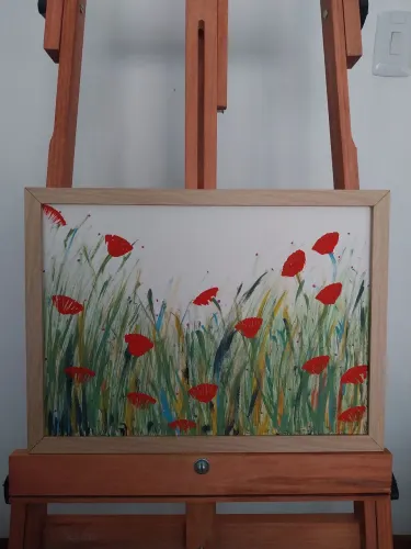 Quadro pintado à mão. Para venda ou troca. Novo!