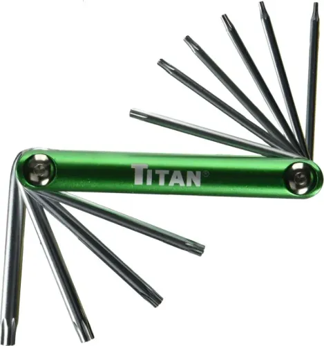 Conjunto De Chaves Titan Tools - Torx - À Prova De Adulteração - NOVA, SEM USO