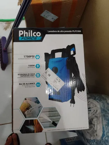 Lavadora de alta pressão Philco potente lava carro moto caminhão picape bicicleta parede 