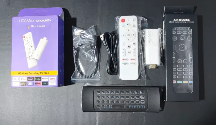 Stick H96 Max 2/16GB LACRADO. Faça sua TV antiga ser smartv